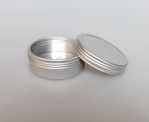 25ml 48*18 Threaded Aluminum Box Candle Balm Aromatherapy Lip Balm Cosmetic Cream Trial Sample Box