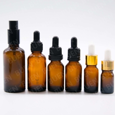 OEM / ODM Acceptable Essential Oil Glass Dropper Bottle 10ml 15ml 30ml 40ml 50ml