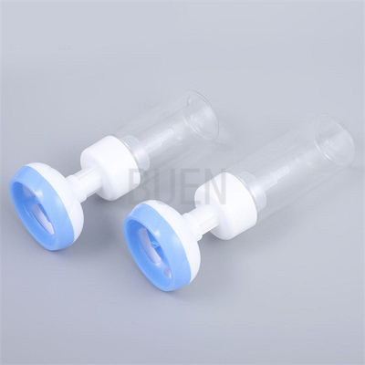 Customized PETG Flower Shaped Foam Soap Dispenser Non Spill 43mm 1.6cc