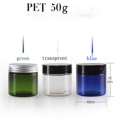 Transparent Amber Empty Cosmetic Containers Eco Friendly Cosmetic Packaging